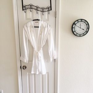 White Bridal Robe